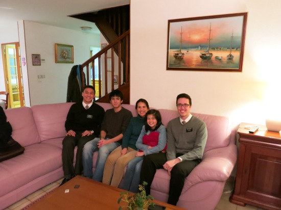A part member family - the Mirs - whose son we are working with. They are an incredible family and Nicolas just accepted a baptismal date for January 4th!
