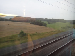 Country-side on the TGV